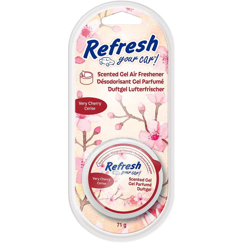 Refresh Your Car 301411200 Air freshener Gel Can 2.5oz Very Cherry