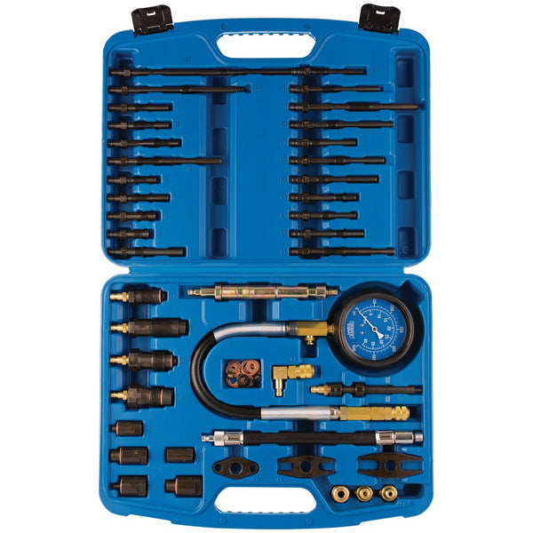 Petrol and Diesel Master Engine Compression Test Kit (37 Piece) - 35886