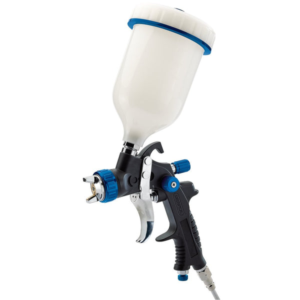 HVLP Air Spray Gun with Composite Body and 600ml Gravity Fed Hopper - 09707