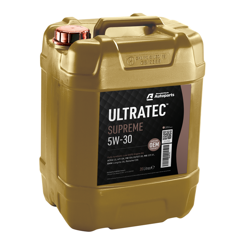 Ultratec Supreme 5w30 20ltr - E404-20L