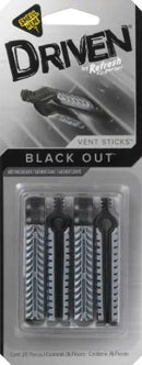 Driven 301545000 Air freshener Air Freshener 4 Pack Vent Sticks Blackout Scent