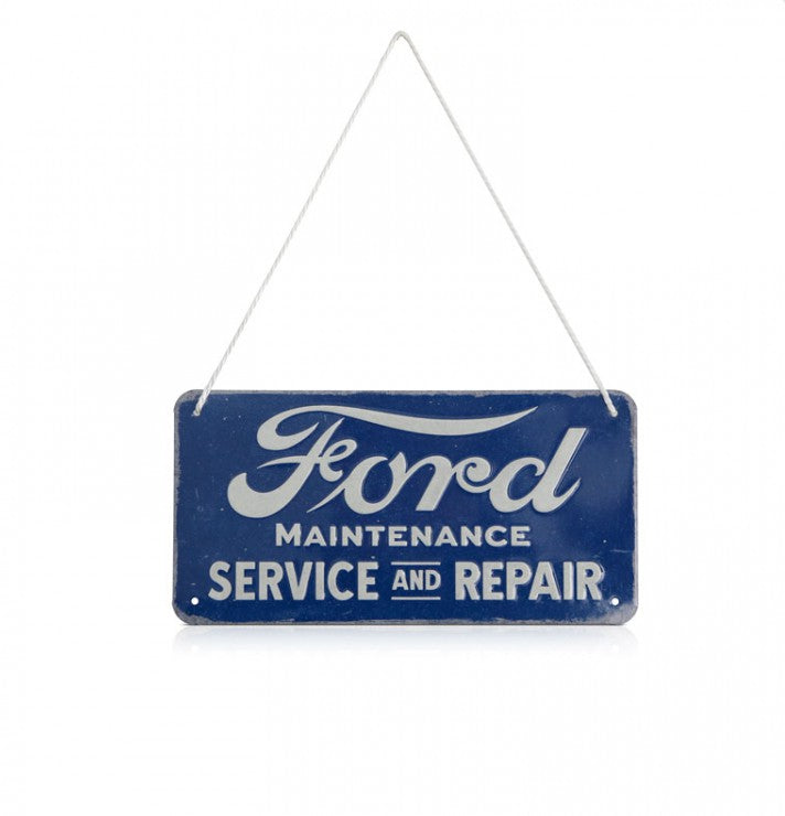 Ford Lifestyle Collection New Genuine Ford Service Hanging Sign 35030379
