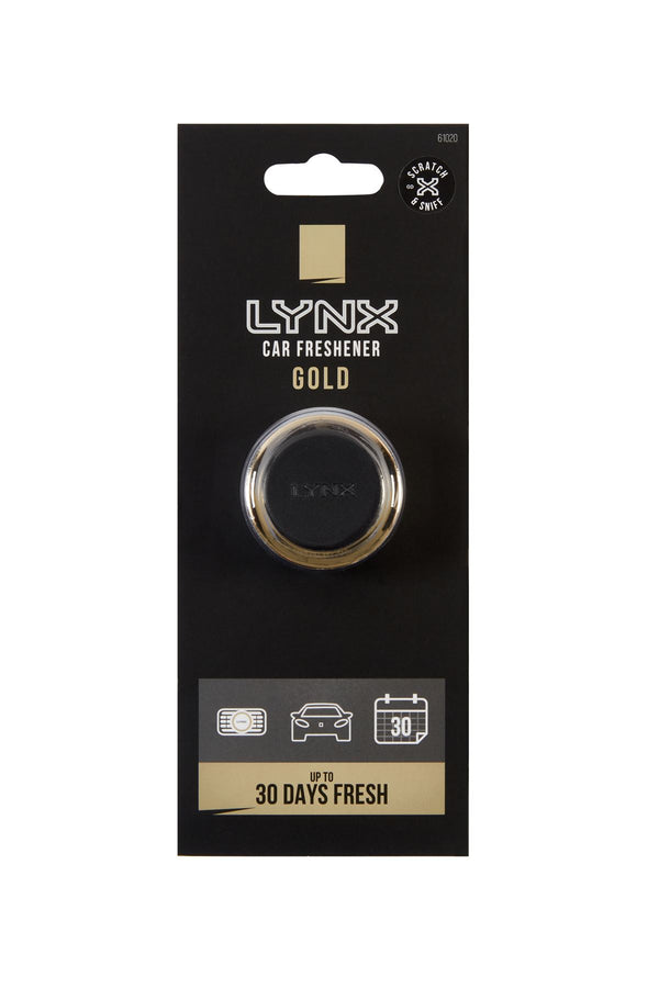 Lynx Mini Vent Air Freshener Gold