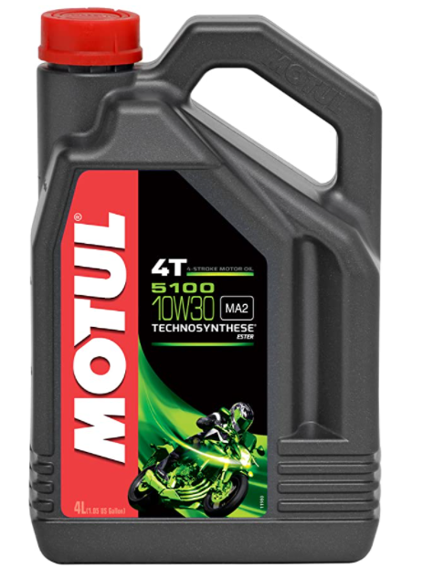 Motul 5100 10W30 4T 4 Litres - Motorcycle Engine Oil