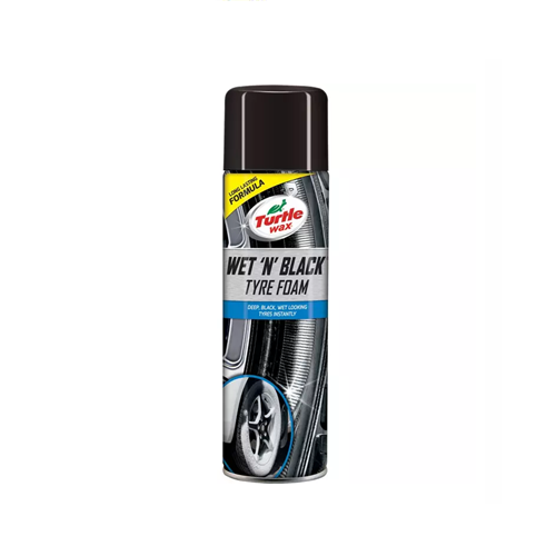 Turtle Wax Wet N Black Tyre Foam 500ML - 53145A