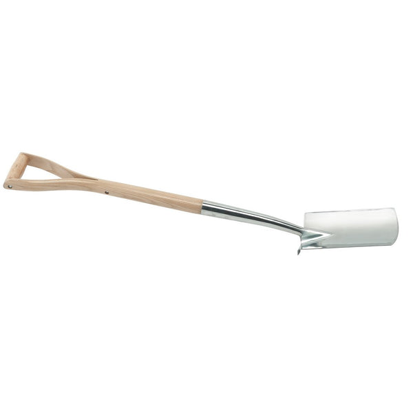 Draper Heritage Stainless Steel Border Spade with Ash Handle - 99012