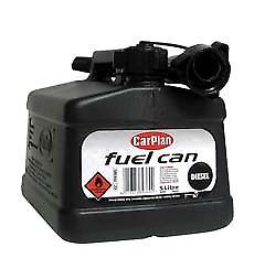 CarPlan Fuel Can - Black 5L