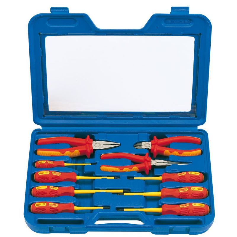 Fully Insulated Pliers and Screwdriver Set (10 Piece) - 71155