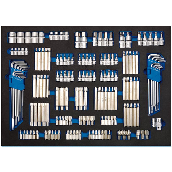 Bit Set in Full Plus Drawer EVA Insert Tray (167 Piece) - 63516