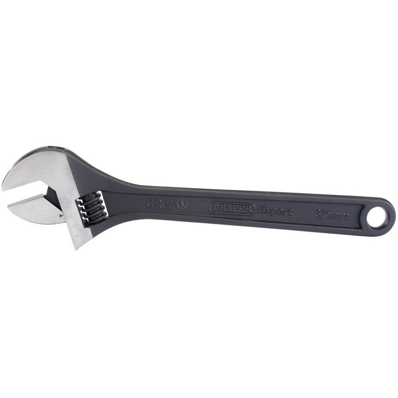375mm Crescent-Type Adjustable Wrench with Phosphate Finish - 52683