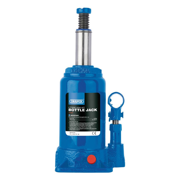 High Lift Hydraulic Bottle Jack (4 Tonne) - 13107