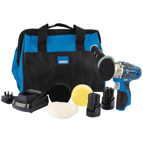 Draper Storm Force 10.8V Power Interchange Mini Polisher Kit - 99725