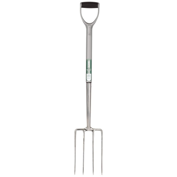 Extra Long Stainless Steel Garden Fork with Soft Grip - 83753