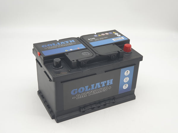 Goliath G100 - 100 70Ah 640A Battery - 3 Year Warranty