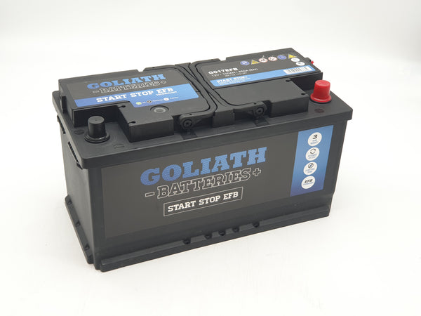 Goliath G017Efb 100Ah 850A Start Stop Battery