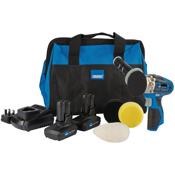 Draper Storm Force 10.8V Power Interchange Mini Polisher Kit - 99727